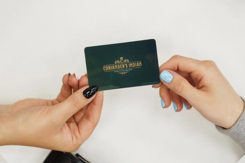 How to use your Coriander’s restaurant loyalty card