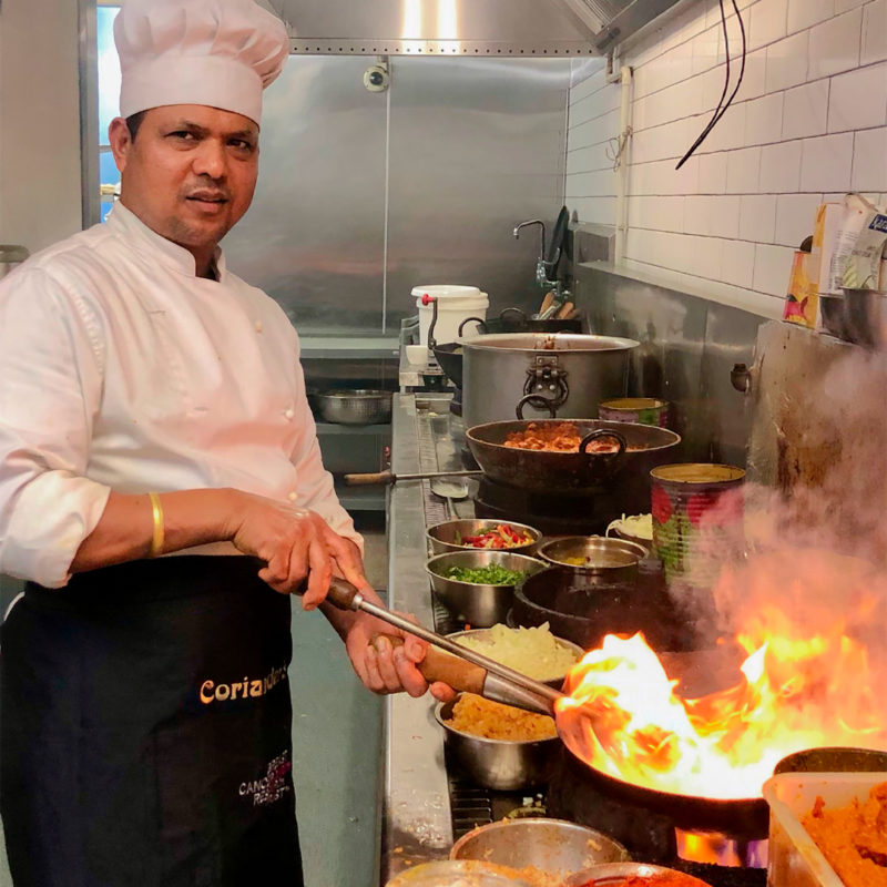 Meet Head Chef Uttam Singh (and maybe learn to cook amazing Indian food with him)